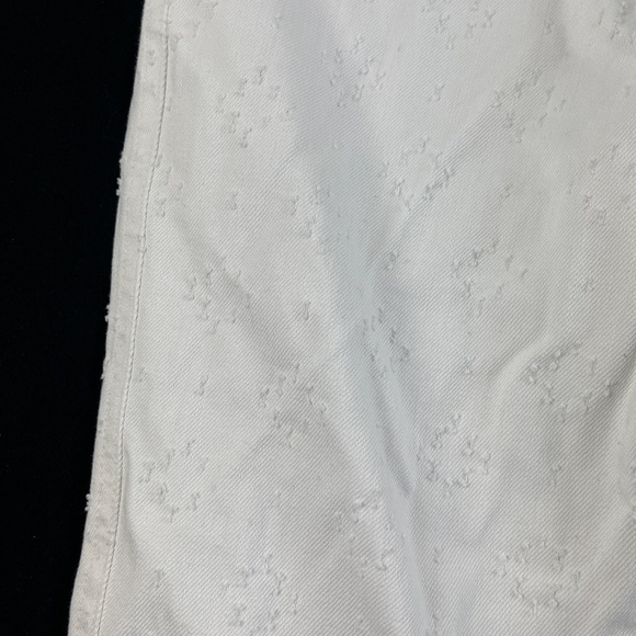 Abercrombie & Fitch Jeans Womens 28 White Denim - Picture 5 of 12
